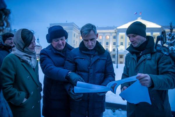 В Смоленске каток на площади Ленина планируют открыть 17 декабря