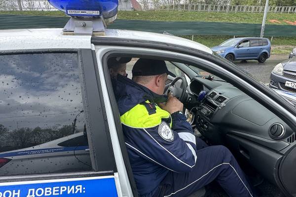Массовые проверки водителей на алкоголь в Смоленске