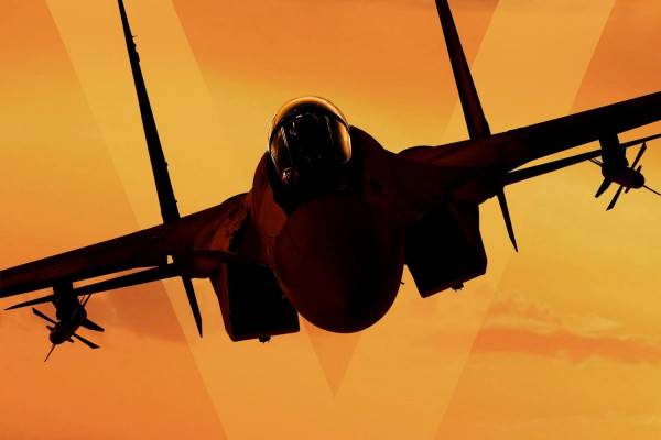 В ДНР российские военные сбили украинский самолёт Су-25 