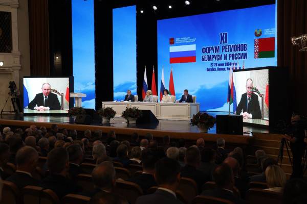 Василий Анохин: «Форум продемонстрировал, что интеграция на уровне союзных государств переходит на новый этап»