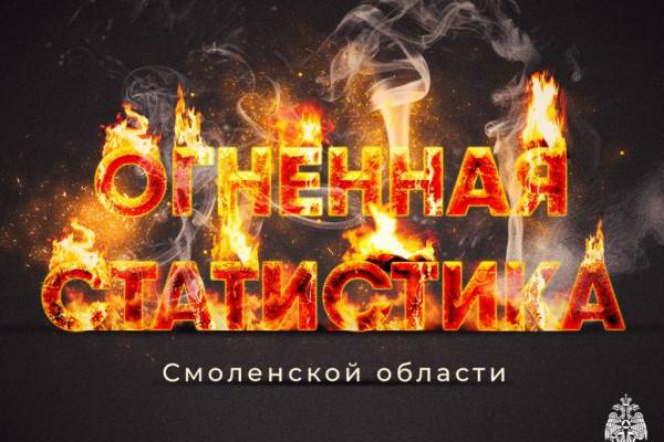 Пожарная статистика Смоленска