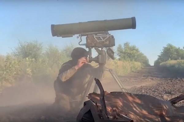 Мобильная группа российских десантников уничтожила бронеавтомобиль ВСУ на Артемовском направлении