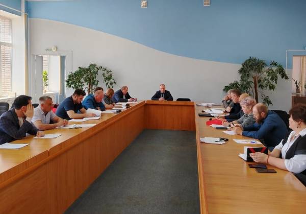Заседание комиссии Рославльской думы