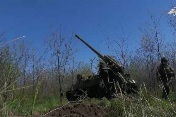 Минобороны РФ поделилось кадрами боевой работы расчётов «Гиацинт-С»