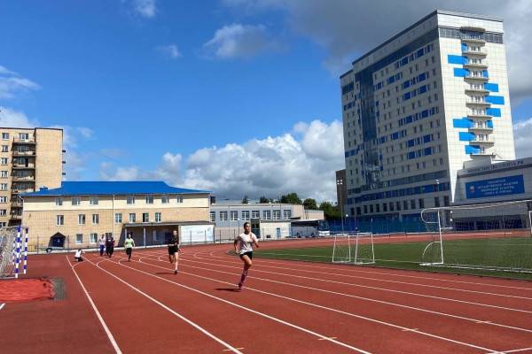 Спортивная группа из Белгородской области занимается тренировками в Смоленске