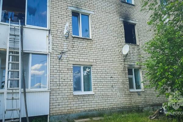 В Смоленском районе мужчина спас 6-летнего ребёнка из горящей квартиры