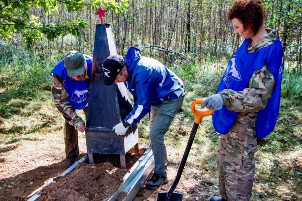 В Смоленской области благодаря поддержке «Единой России» будут отремонтированы воинские захоронения