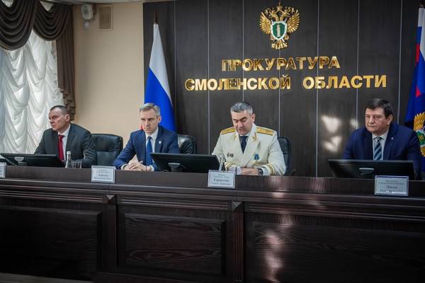 Василий Анохин принял участие в мероприятии в честь Дня работника прокуратуры