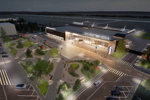 Обсуждение внешнего вида нового аэровокзала в Смоленске