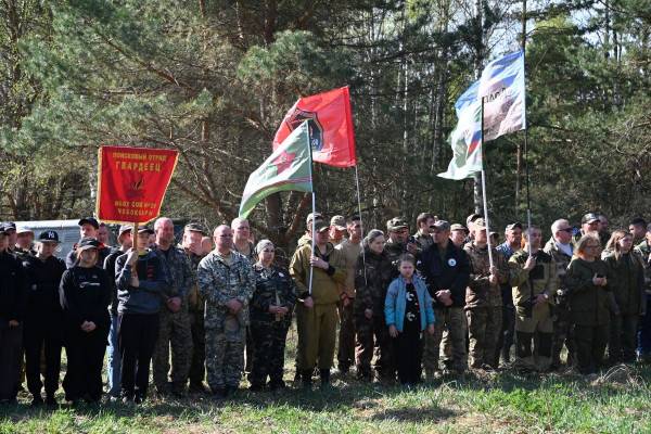Открытие Вахты Памяти в Смоленской области