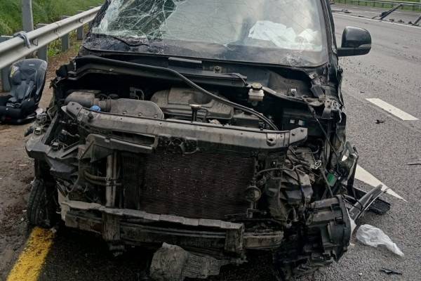 ДТП на трассе М-1 в Смоленской области: пострадала пассажирка