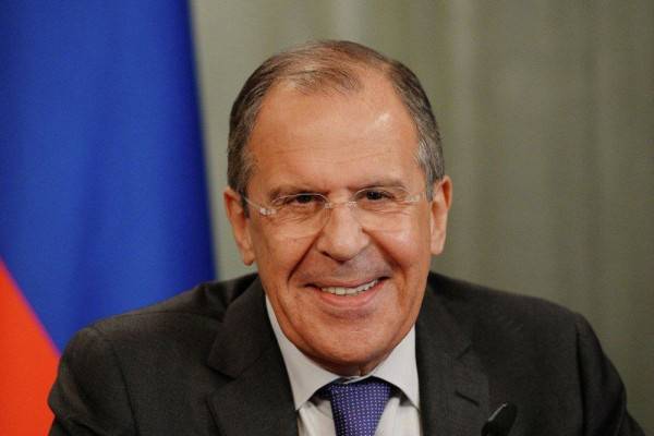 Поздравление губернатора Смоленской области Василия Анохина в честь дня рождения Сергея Лаврова