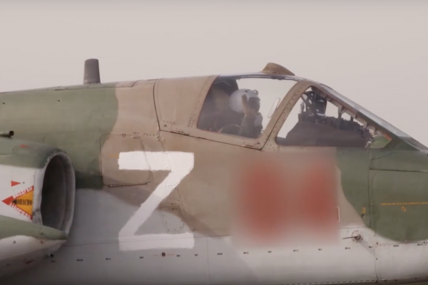 Штурмовики Су-25 ВКС РФ уничтожили опорный пункт ВСУ