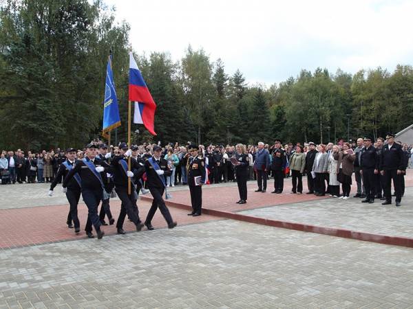 Первокурсники Смоленского колледжа правосудия принесли присягу на верность Родине и профессии