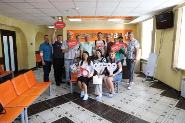 13 литров крови сдали смоленские атомщики в рамках донорской акции