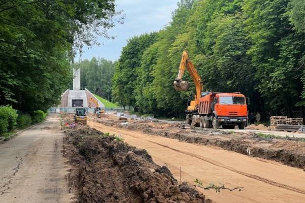 В Смоленске продолжается процесс облагораживания Реадовского парка