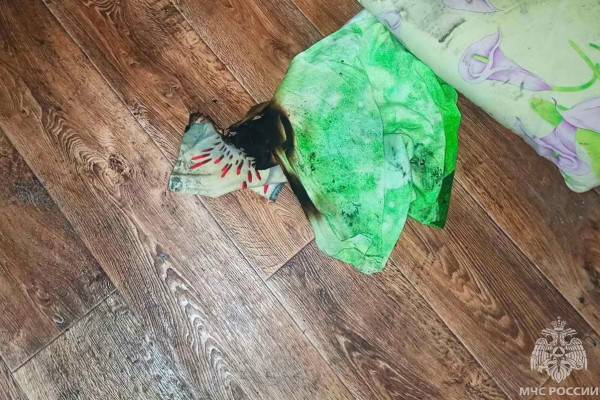 Непотушенная сигарета едва не привела к беде в Духовщинском районе