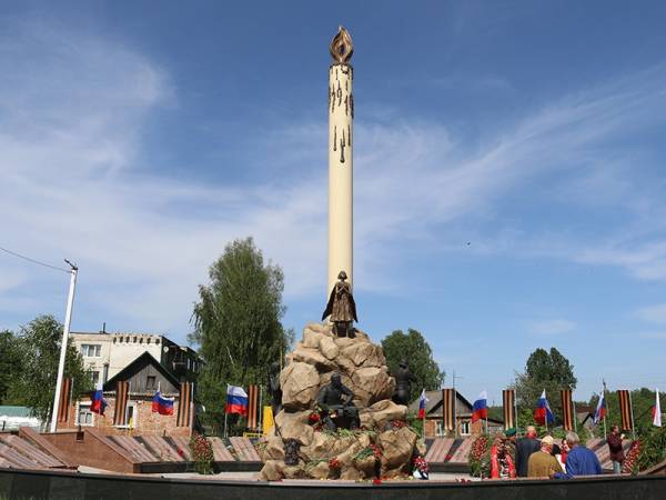 Открытие мемориала в Смоленской области