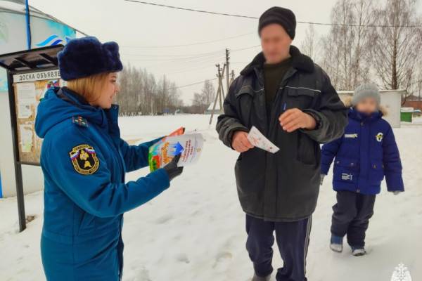 Смолянам напомнили, как не допустить пожар дома