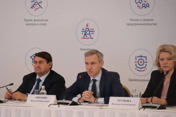 Губернатор Василий Анохин принял участие в заседании комиссии Госсовета России по направлению «Экономика и финансы»