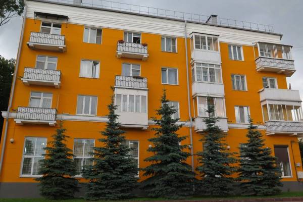 Фасады Смоленска обновляются