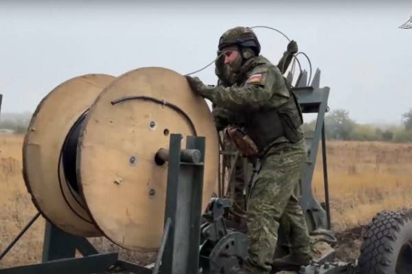 Военные связисты выполняют боевые задачи на Красноармейском направлении СВО