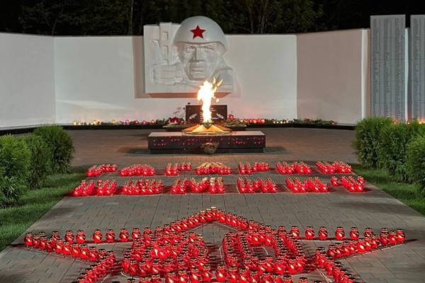 Открытие обновленного мемориала в Гагарине