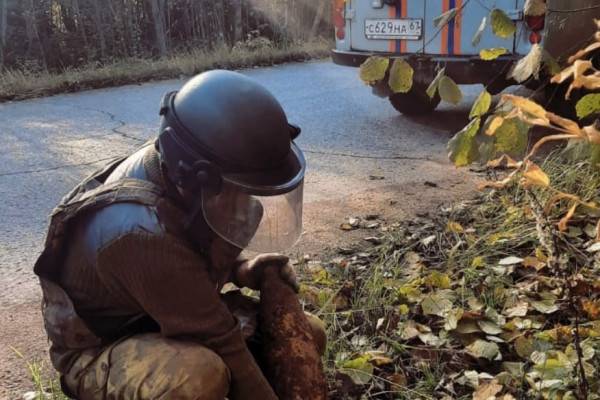 В Смоленске на улице Попова обнаружили боеприпас времен Великой Отечественной войны