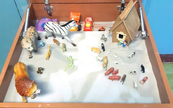 Сенсорная комната в детском саду 