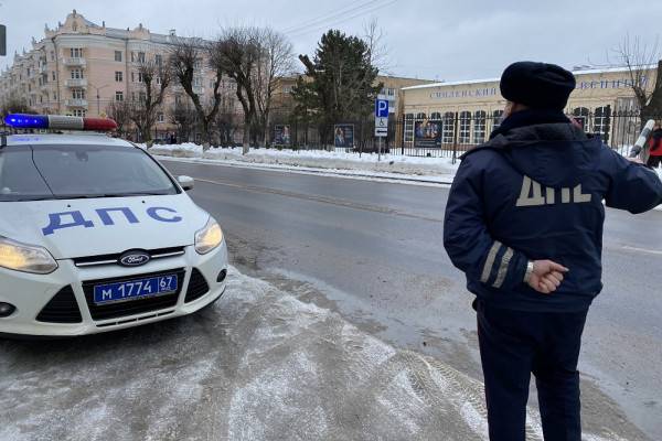 Завтра дорожная полиция Смоленска проверит водителей