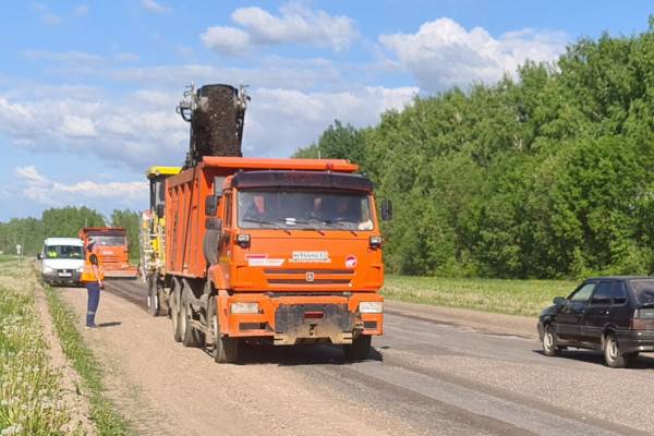 В Смоленской области начался ремонт дороги «Подъезд к городу Починок»