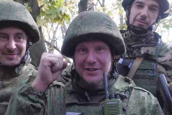 Добровольцы отряда «Барс» передают привет с Запорожского направления