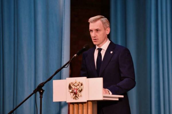Поздравление сотрудников ГИБДД губернатором Смоленской области