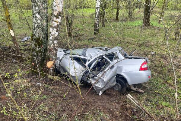 В результате аварии на автодороге в Починковском районе произошла гибель человека