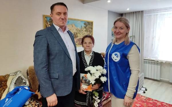 Встреча с героиней блокады: благодарность и поздравления Валентины Ивановны