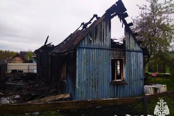 Пожар в Смоленске: серьезные последствия для дачного дома и соседнего строения