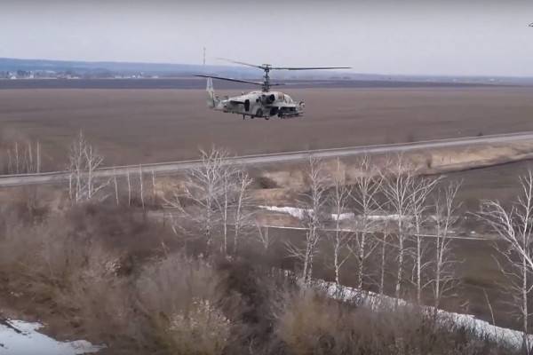 Ударная группа армейской авиации уничтожила диверсионно-разведывательную группу противника