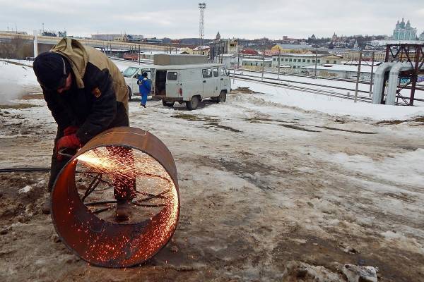 Смоленская «Квадра» завершила сварочные работы в Заднепровском районе