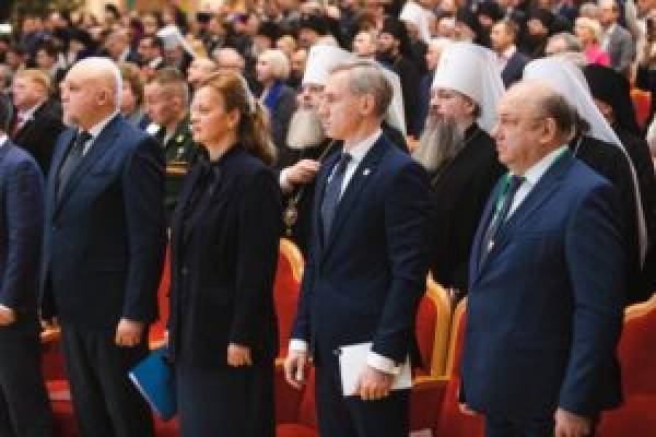 Губернатор Василий Анохин на Всемирном Русском Народном Соборе Губернатор Василий Анохин на Всемирном Русском Народном Соборе