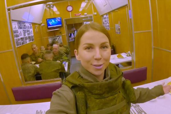 Минобороны РФ показало как устроен поезд материально-технического обеспечения