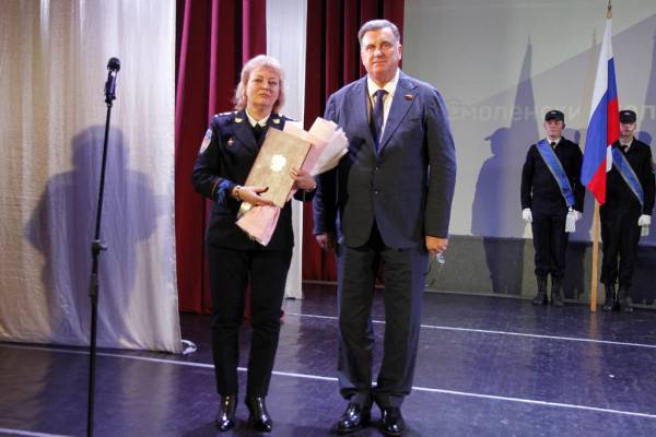 Юбилей Смоленского колледжа правоохранения и правосудия: вручение дипломов выпускникам