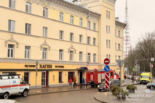 Задымление в ресторане Смоленска Задымление в ресторане Смоленска