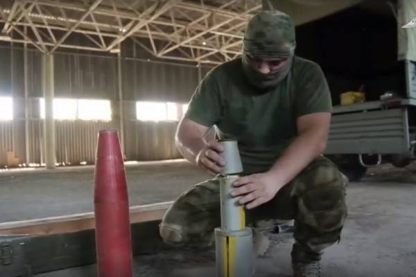 Артиллеристы Центрального военного округа нанесли «агитационный удар» по позициям ВСУ