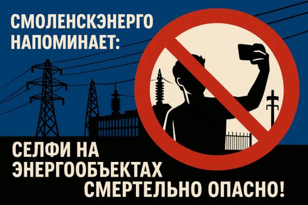 Селфи у ЛЭП — смертельная шутка!