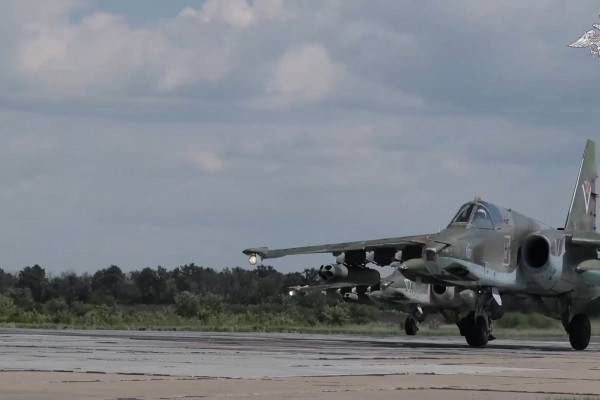 Российские штурмовики атаковали ВСУ на Краснолиманском направлении