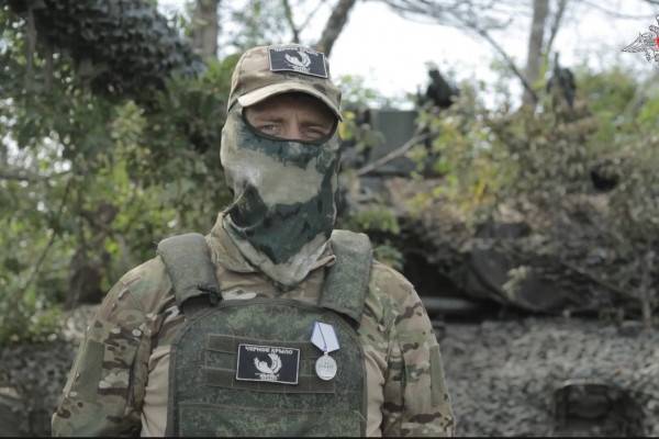 Командир танкового взвода получил медаль «За отвагу» 