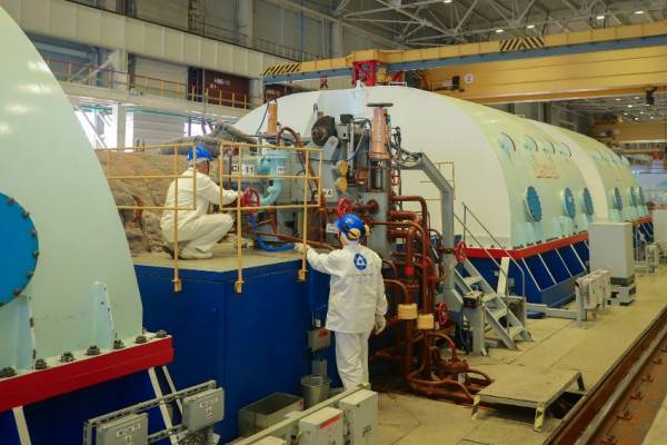 Возобновление работы энергоблока Смоленской АЭС