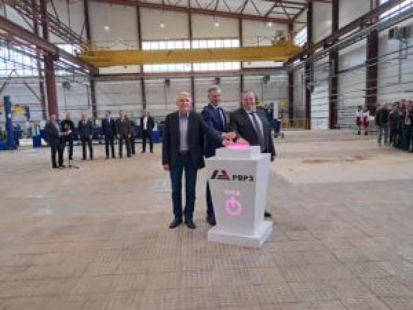 День рождения завода ознаменовался запуском нового вагоностроительного комплекса