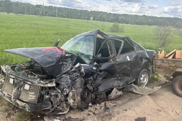 ДТП в Смоленской области: столкновение двух автомобилей