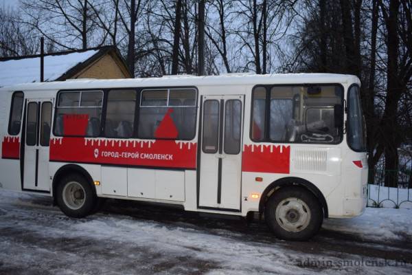 Новые автобусы — подарок к Новому году